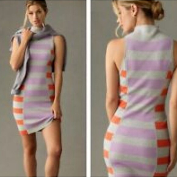 Anthropologie Daily Practice sleeveless bodycon sweater dress, stretch XS - Picture 7 of 12